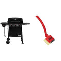 3-Burner Propane Gas Grill with Side Burner and Grill Brush M135706