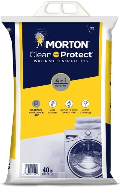 Water Softener Salt Pellets, 40 LB Bag (2) J45291