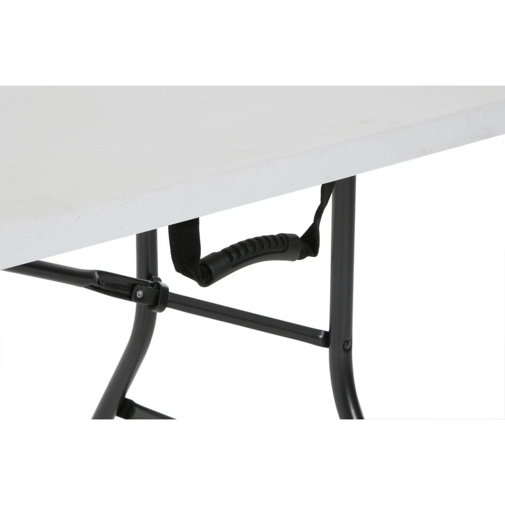 6 Foot Folding Table White Speckle B235
