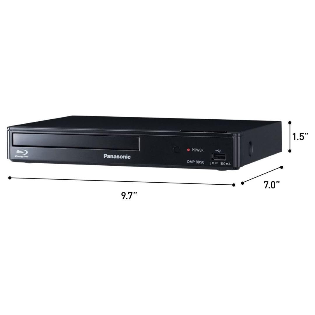 Blu-ray DVD Player with Full HD and Dolby Digital Sound T1060