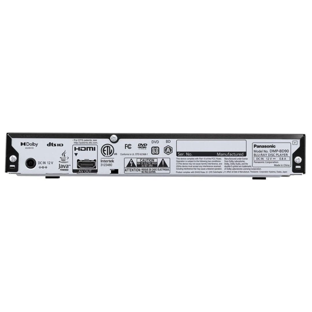 Blu-ray DVD Player with Full HD and Dolby Digital Sound T1060