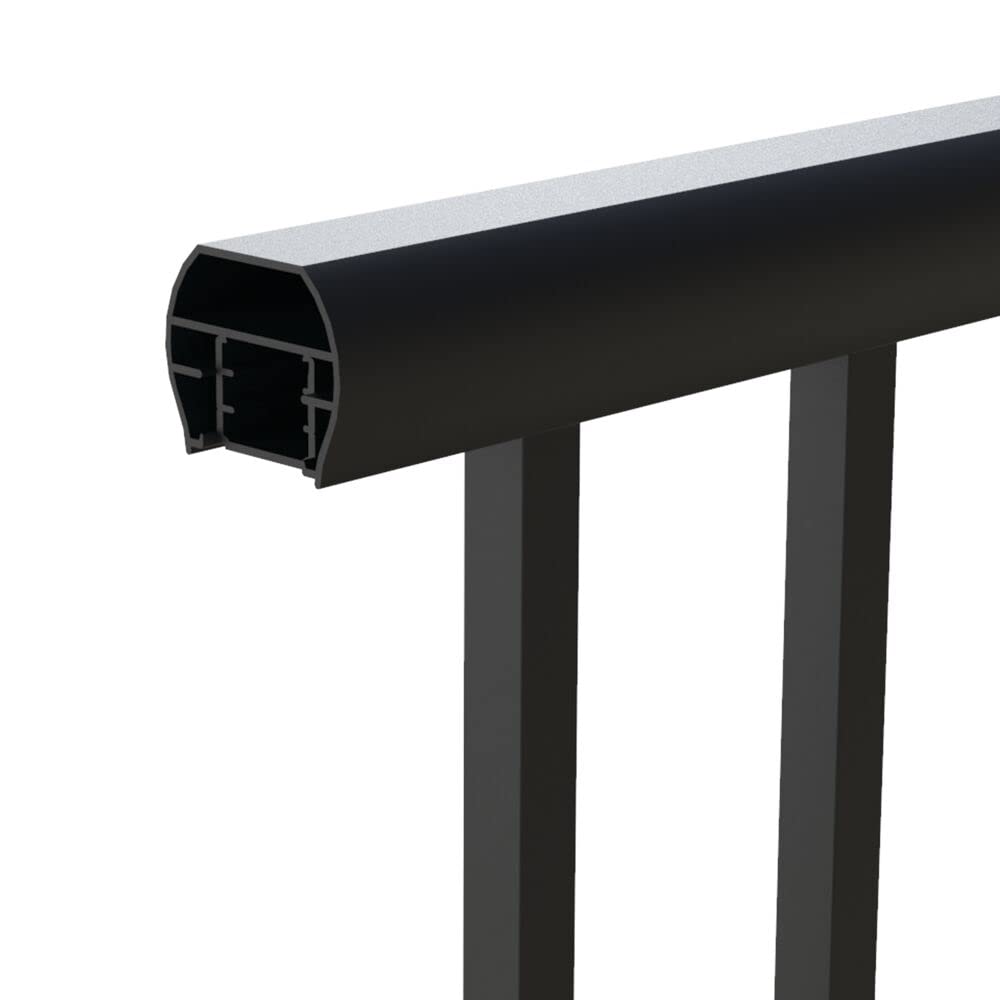 6’ x 36” Matte Black Aluminum Stair Kit R89562