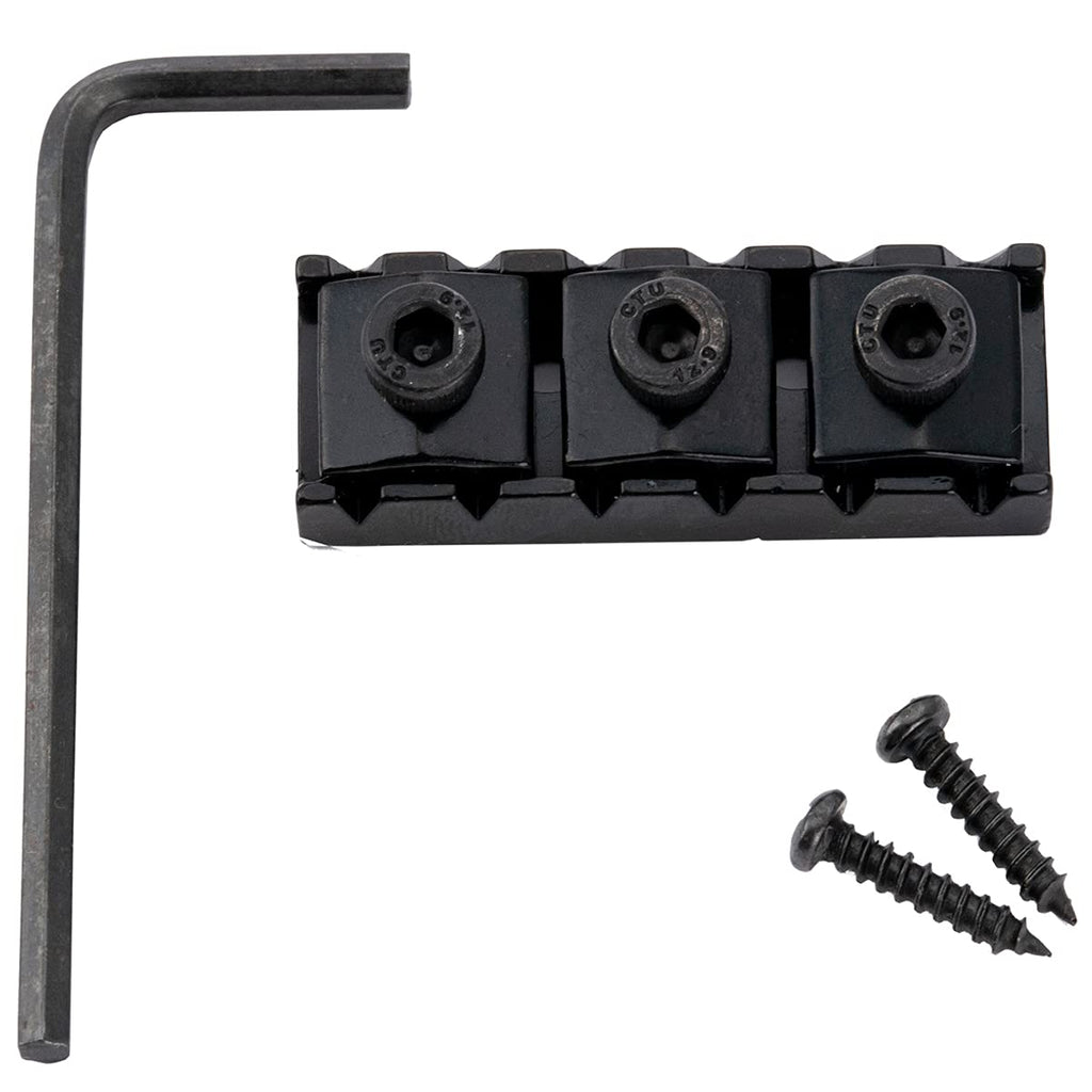 43mm Electric Guitar String Locking Nut Black U5697