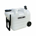 White Portable Water Dispenser with Faucet and Wheels K6604