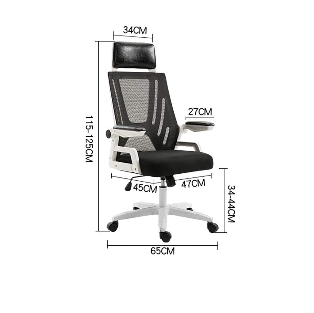 Ergonomic Mesh Office Chair with Tilt Function and Position Lock, Orange V935637