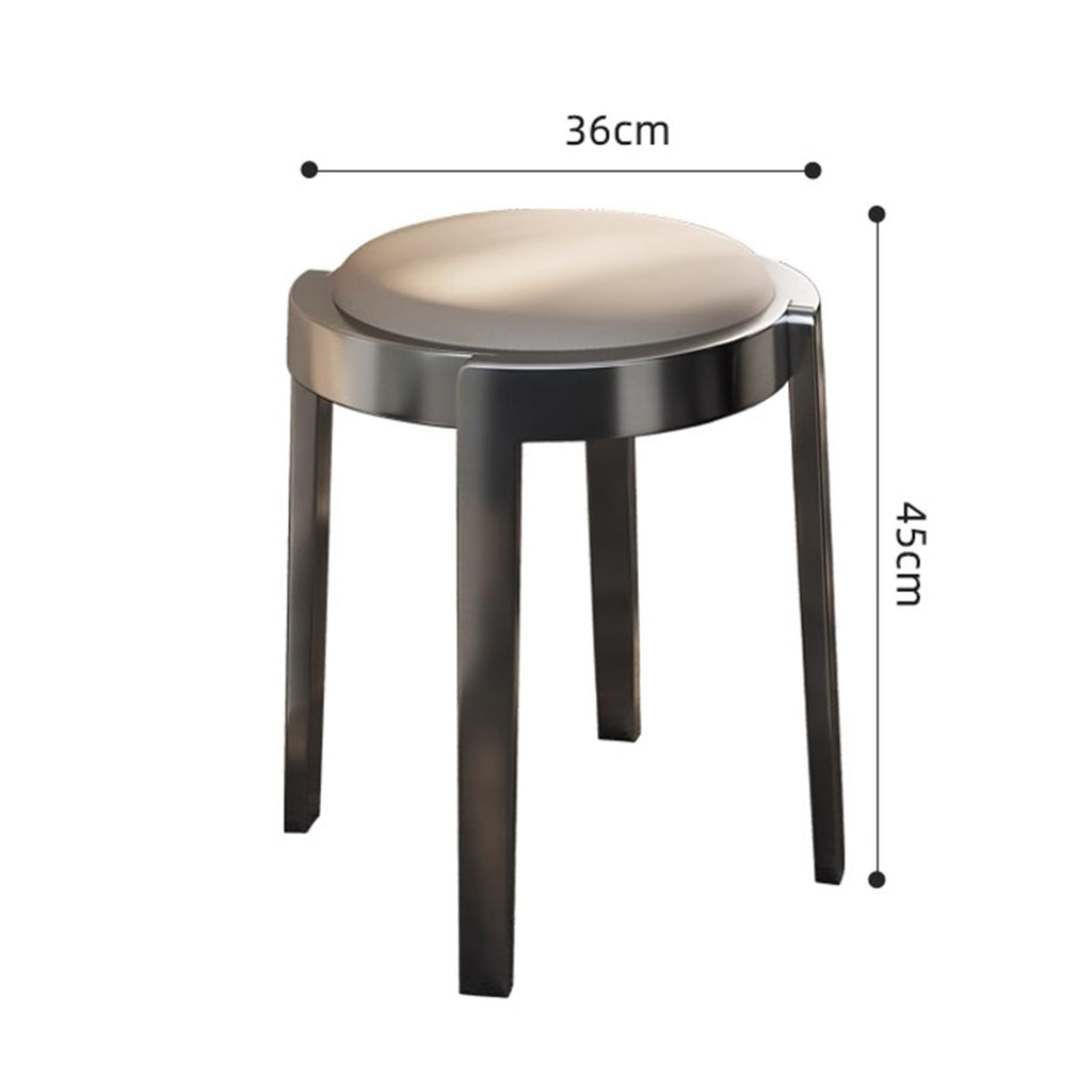 Round Stackable Stainless Steel Stools R147