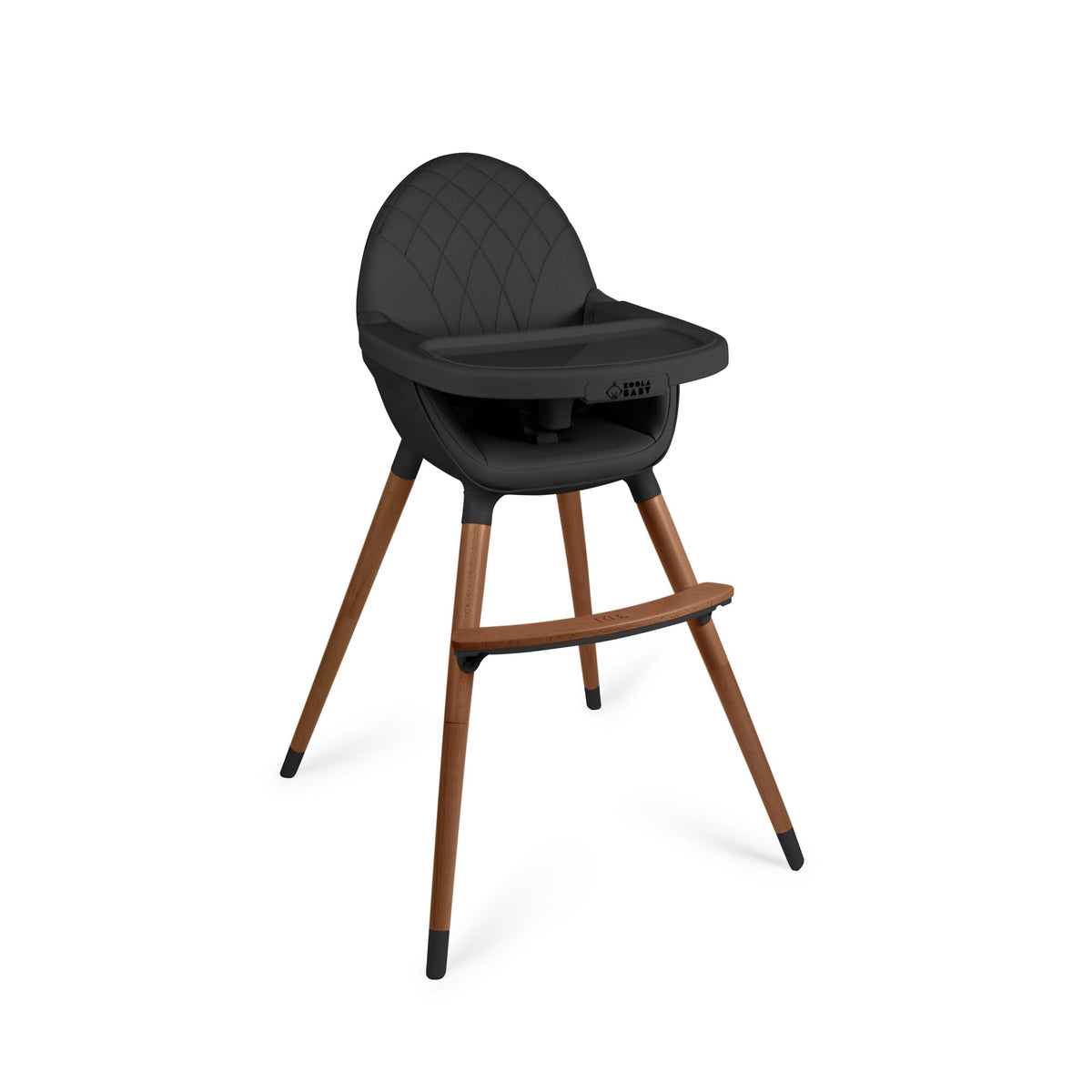 Convertible Wooden High Chair with Adjustable Height A8797