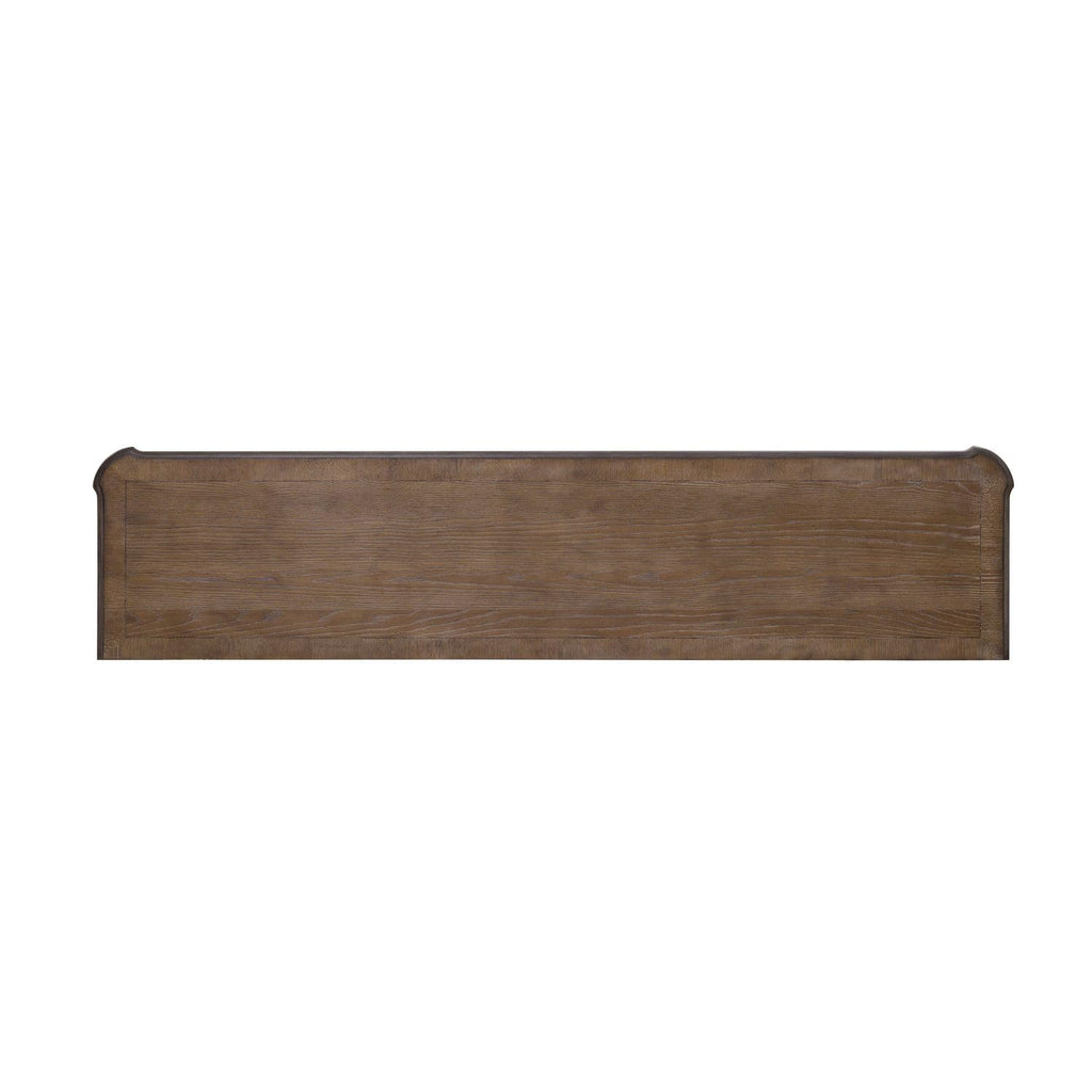 82 Inch Antique White TV Console E489639