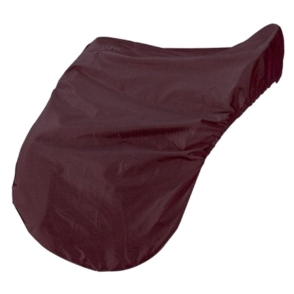 Burgundy Nylon English Saddle Cover A180