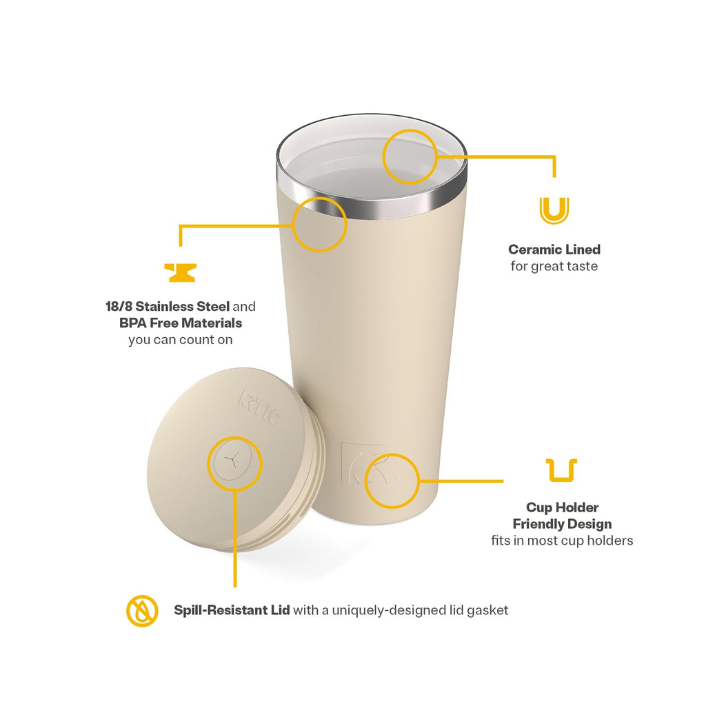 20oz Insulated Ceramic Lined Tumbler G2756