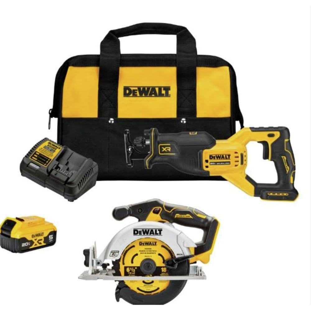 20V MAX Cordless 2-Tool Power Tool Combo Kit with Battery and Charger T79256