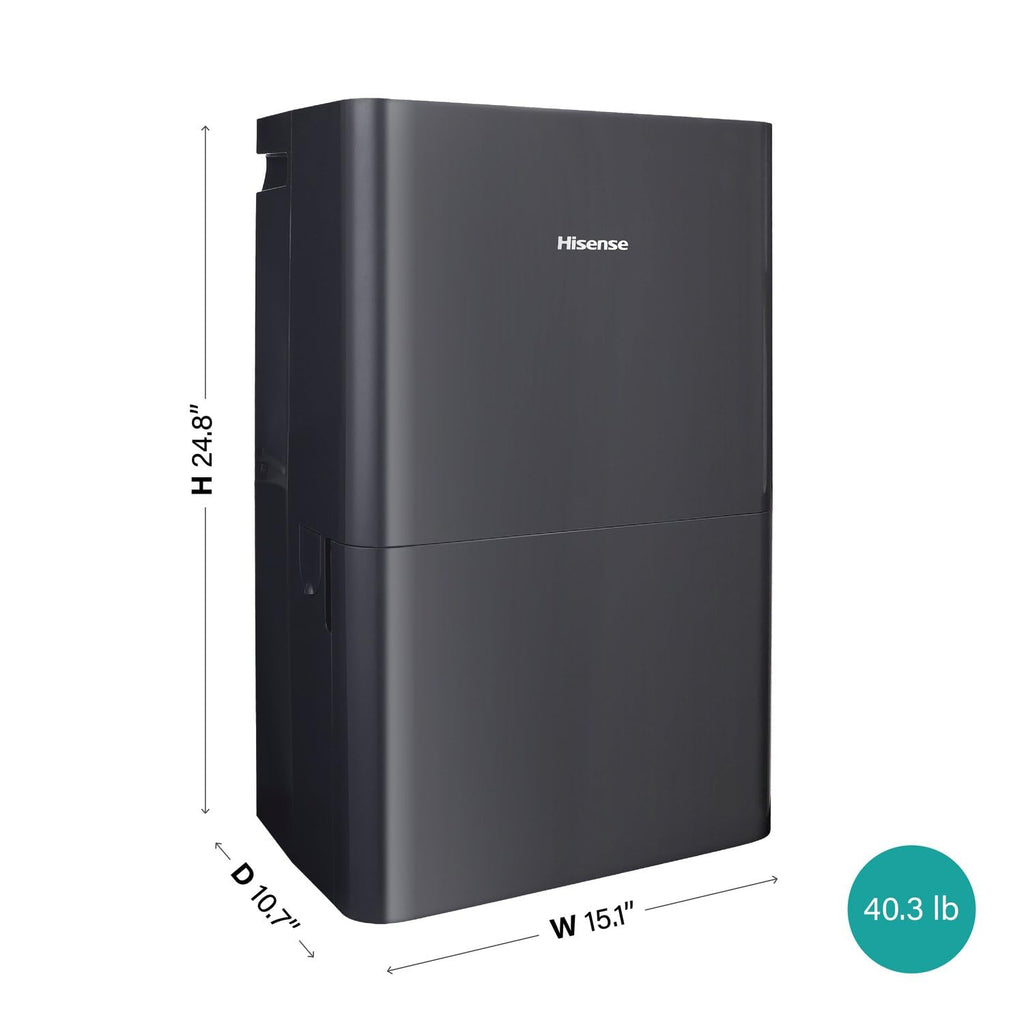 50-Pint Portable Dehumidifier with Built-In Pump T53330