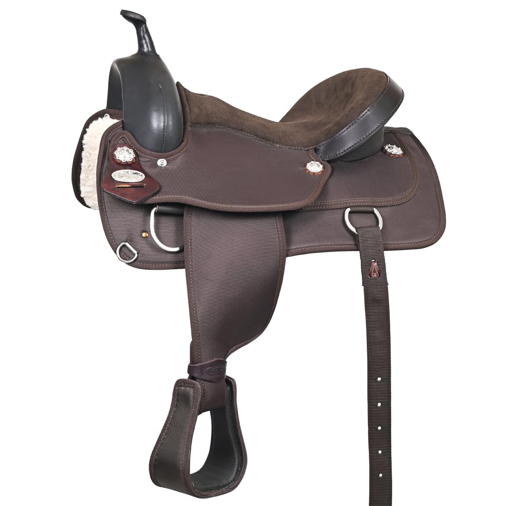 Brown Leather Western Horse Saddle P155274