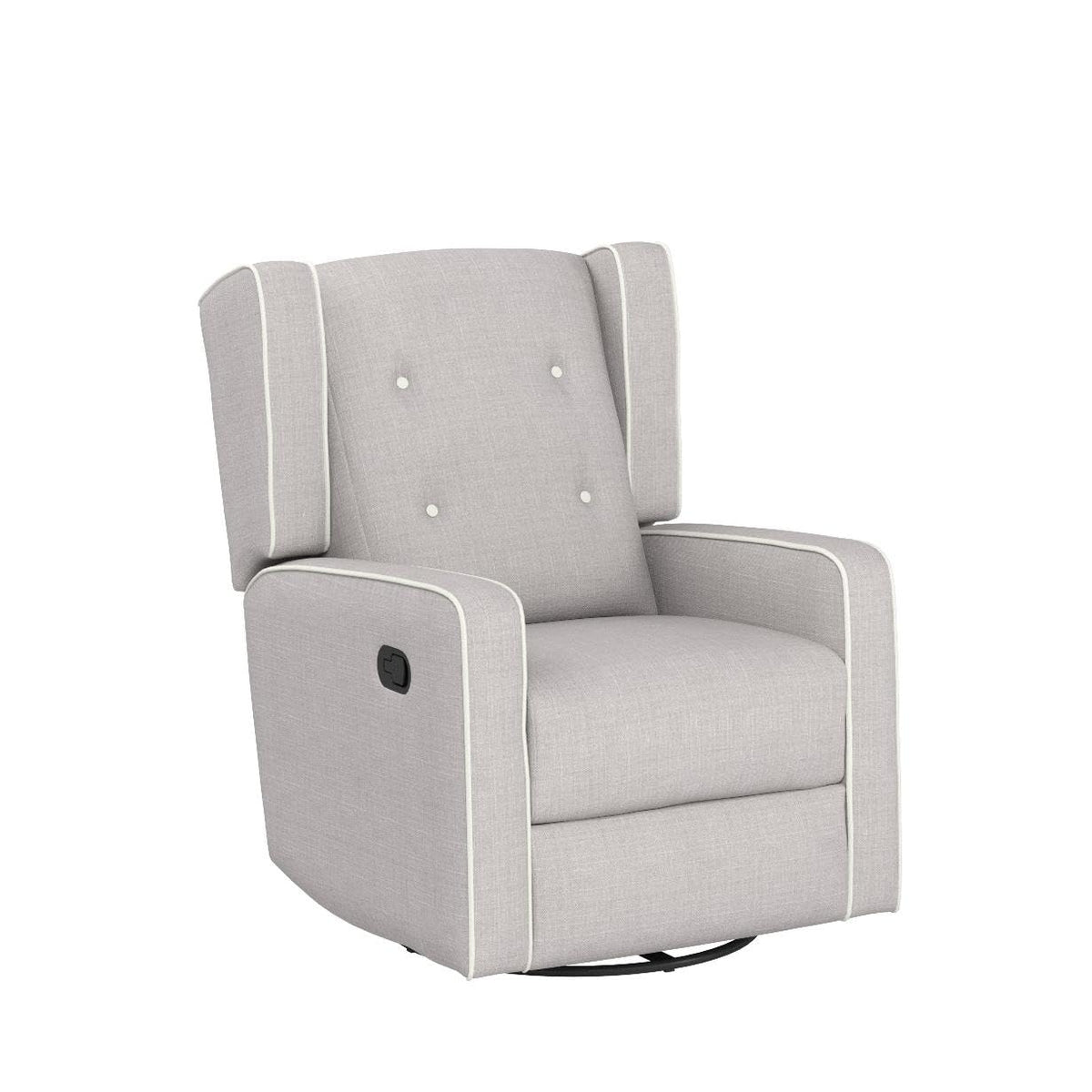 Grey Swivel Rocker Recliner Chair N5241