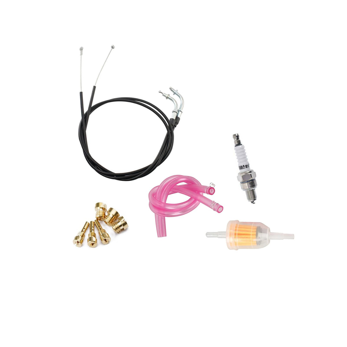 CV40 Carburetor & Throttle Cable Grey U576