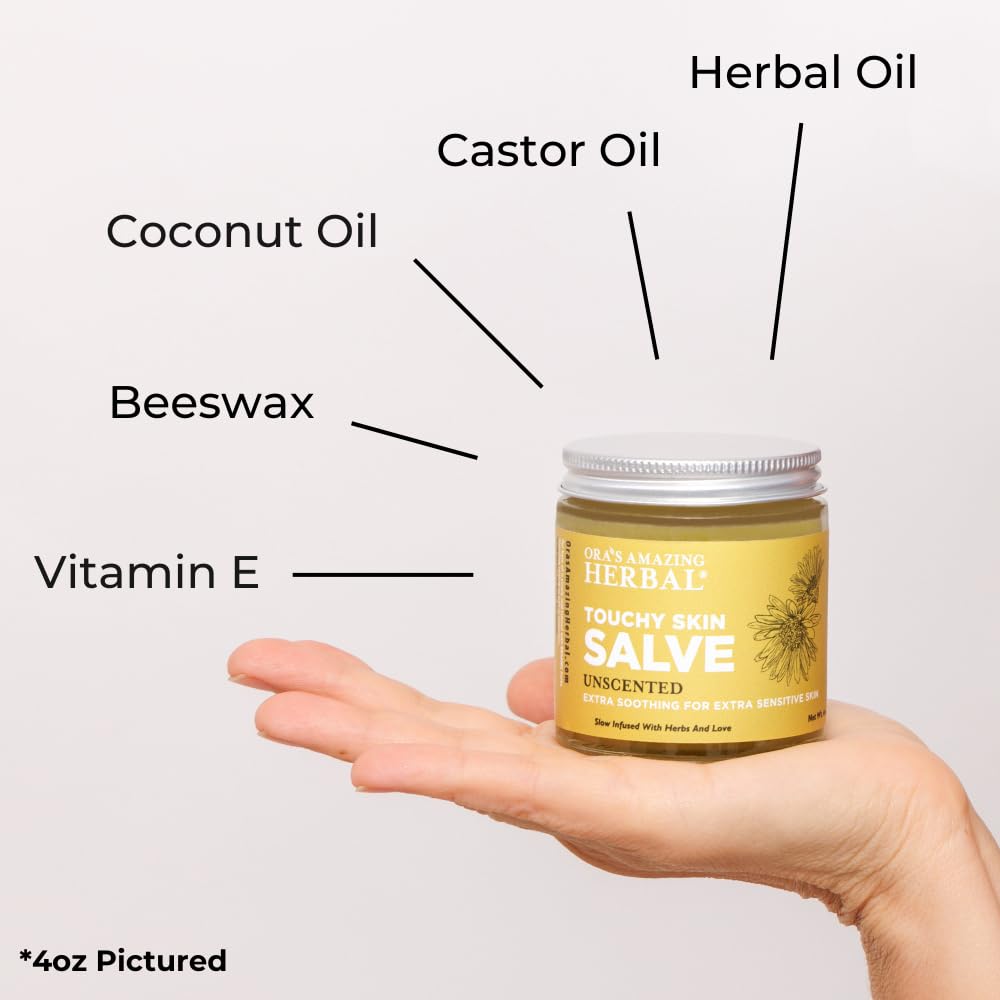Natural Moisturizing Unscented Calendula Skin Salve, 1 oz 2 Pack W899087