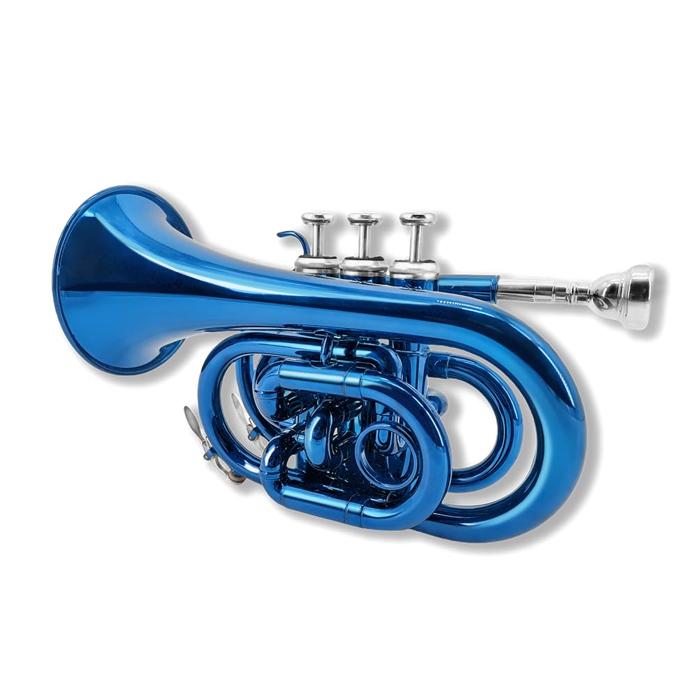 Bb Pocket Trumpet with 7C Mouthpiece and Hard Case A586262
