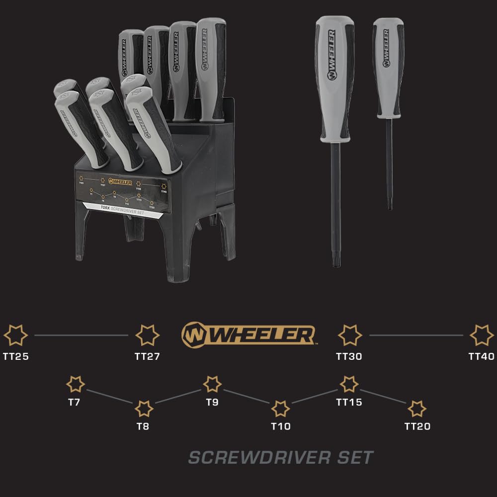 10 Piece Torx Screwdriver Set P96625