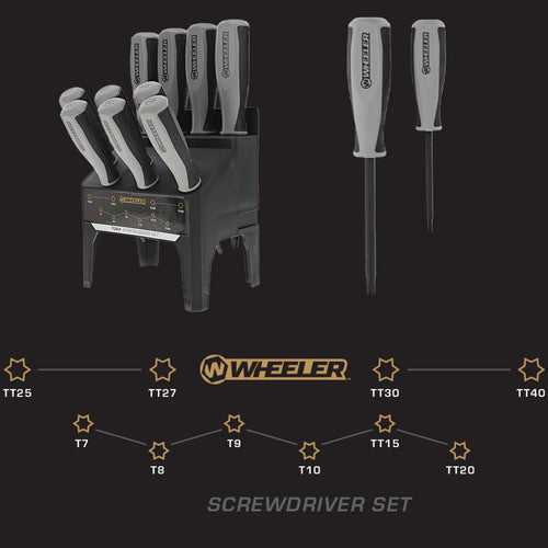 10 Piece Torx Screwdriver Set P96625