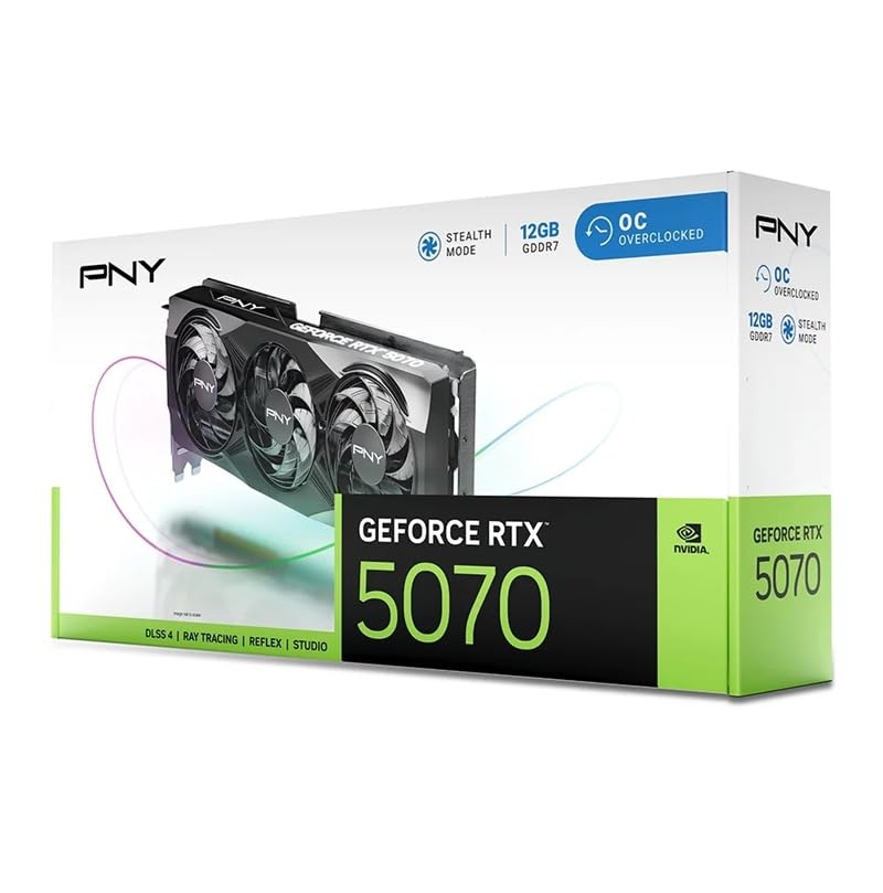 NVIDIA GeForce RTX 5070 Graphics Card 12GB GDDR7 J80676