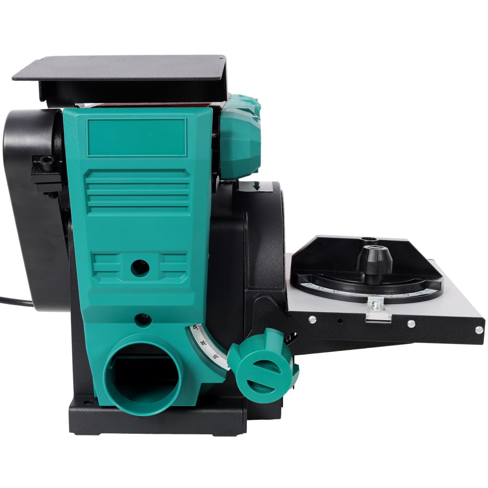 Benchtop Belt and Disc Sander, 120V/60Hz, 4x36 in. Belt & 6 in. Disc, Green X7411
