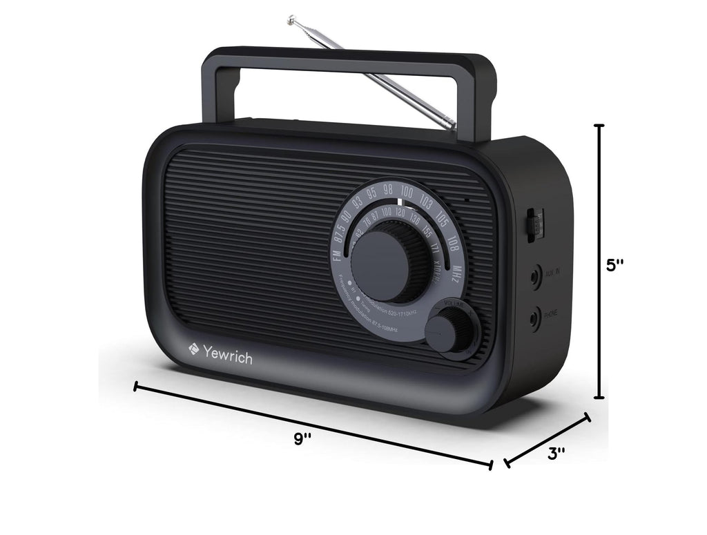 AM FM Radio with Bluetooth J501