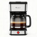 12-Cup Drip Coffee Maker with Glass Carafe Y7372