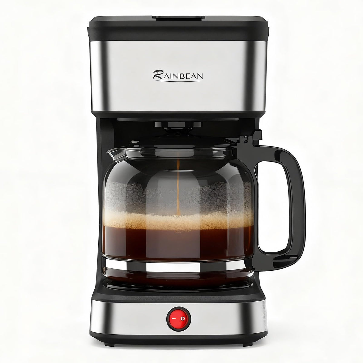 12-Cup Drip Coffee Maker with Glass Carafe Y7372