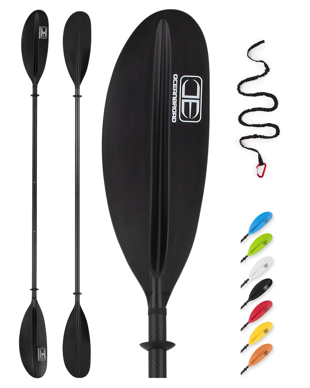 Adjustable Carbon Fiber Kayak Paddle B34904
