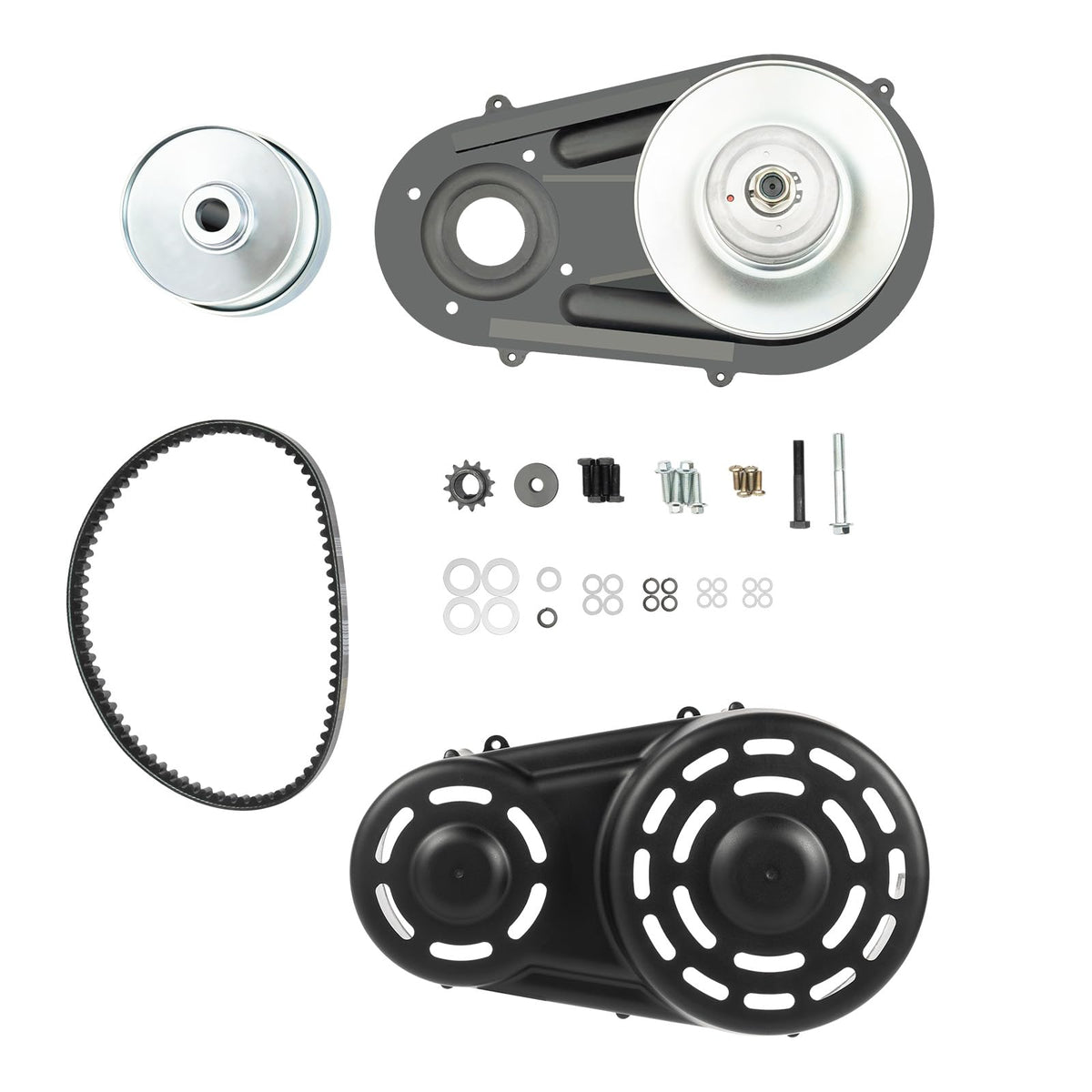 Torque Converter Kit with 3/4 Drive Pulley Clutch J179