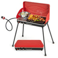 2-Burner Propane Camping Stove with Detachable Legs H4829