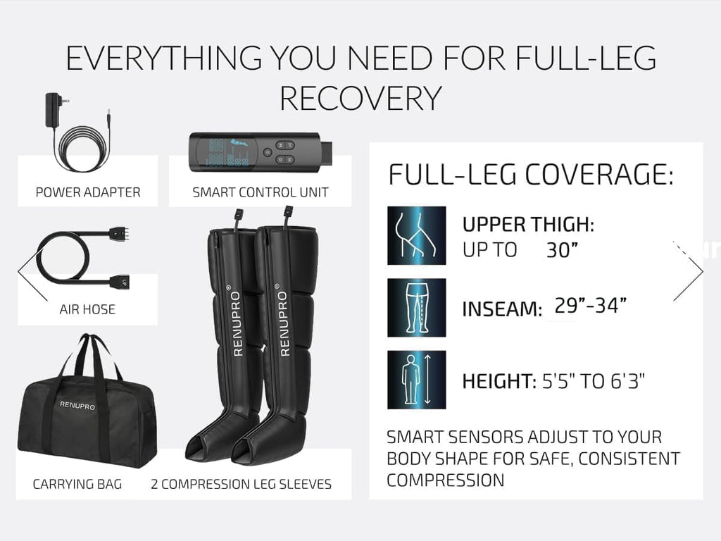 Air Compression Leg Massager T56075