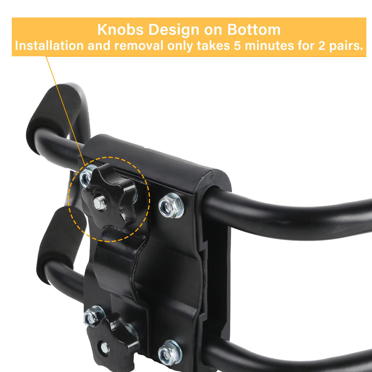 2 Pairs J-Bar Kayak Roof Rack Set of 4 L6636