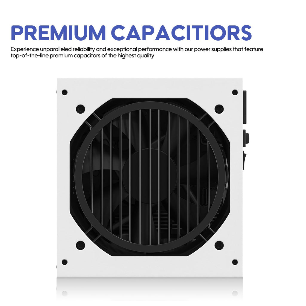 1000W White Power Supply M8018