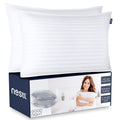 Queen Size Cotton Down Alternative Pillows Set of 2 Z585059