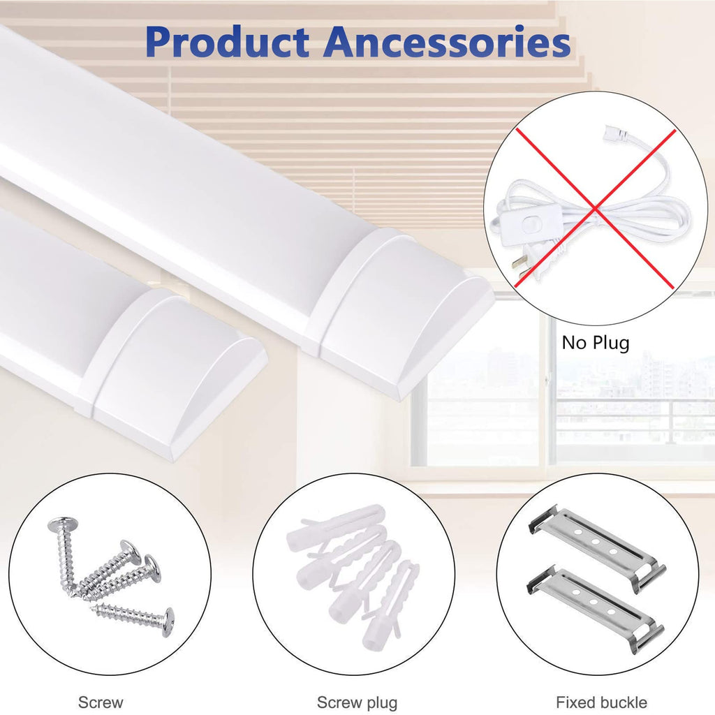 20W 2ft LED Tube Light 1500lm 3000K Neutral White X4165