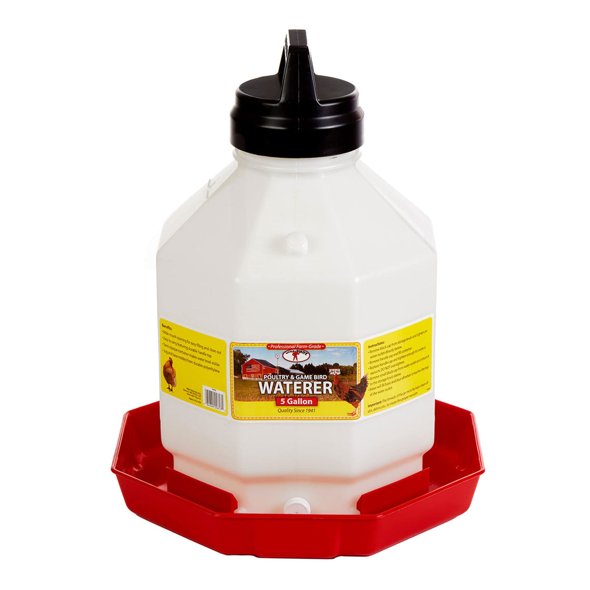 Plastic Poultry Waterer W8637