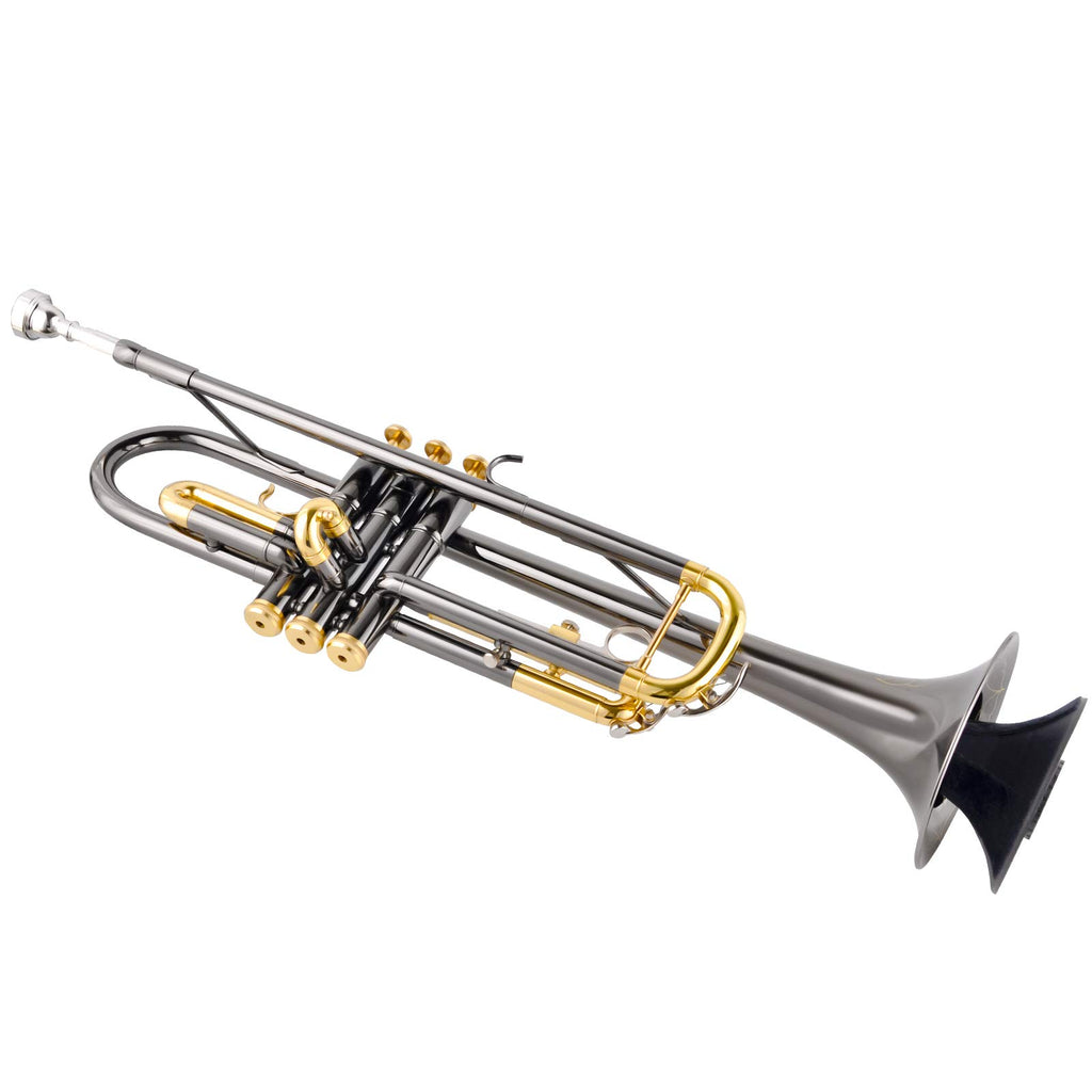 Portable 5 Legs Foldable Trumpet Stand with Cleaning Kit O658499