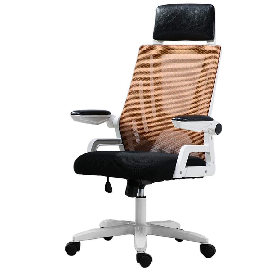Ergonomic Mesh Office Chair with Tilt Function and Position Lock, Orange V935637