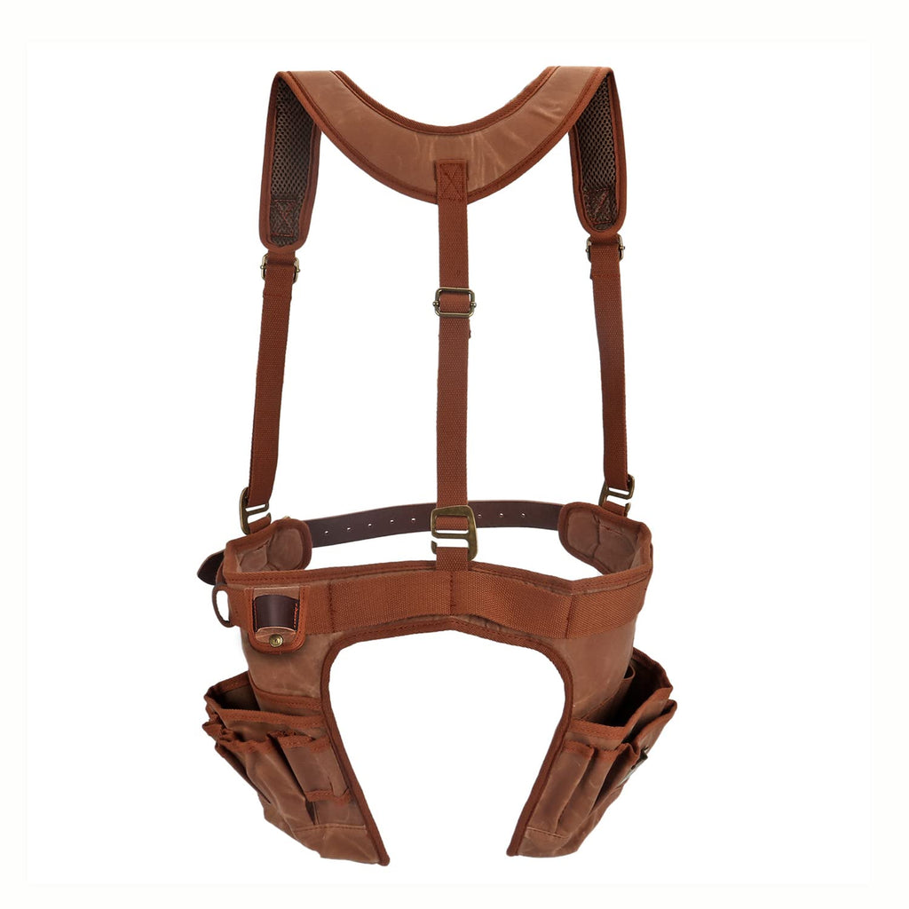 Tool Belt Bag with Suspenders 5+ Pockets T5182