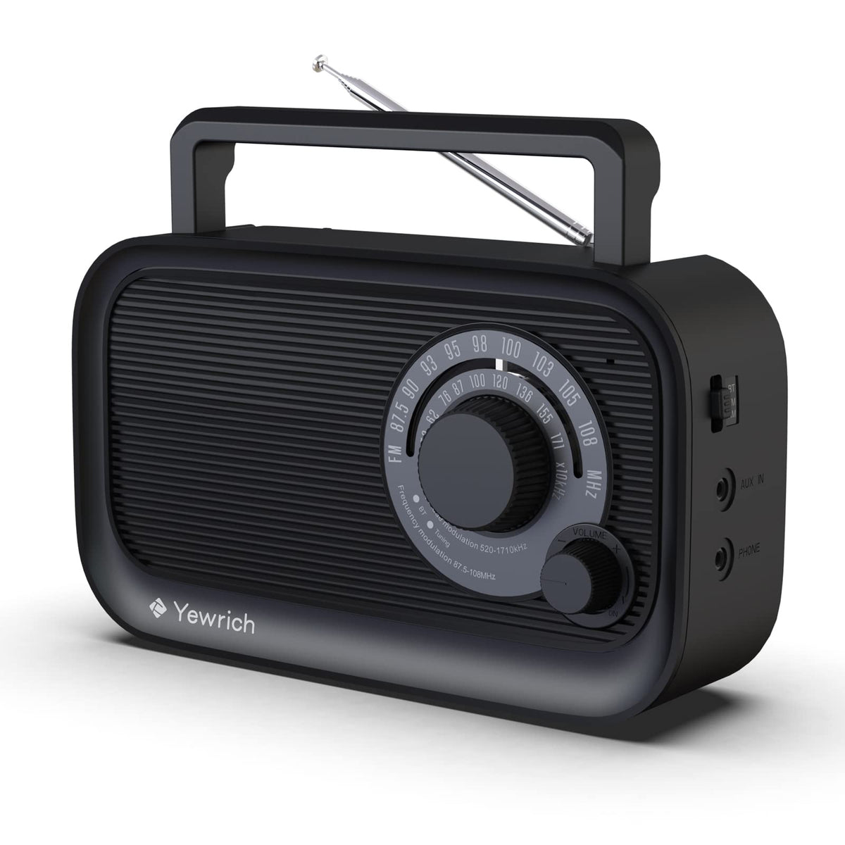 AM FM Radio with Bluetooth J501