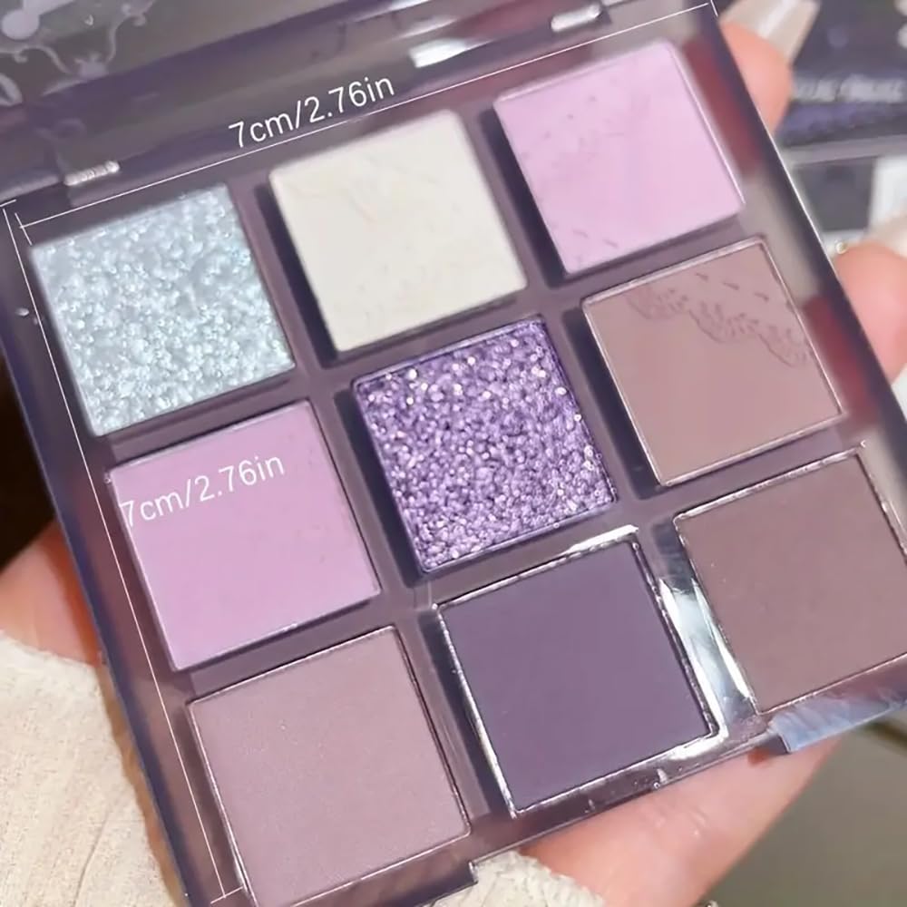 Taupe Eyeshadow Palette Set Matte Glitter Shimmer Natural Finish Y154686