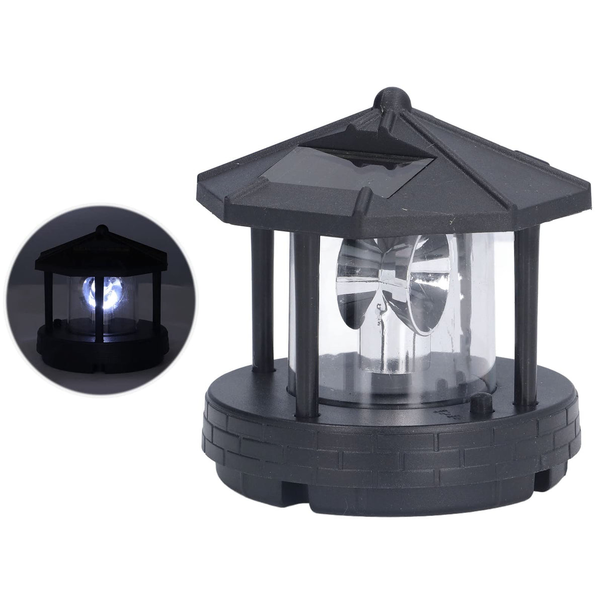 LED Solar Light, 360 Degree Rotating Waterproof Outdoor Lantern S882621