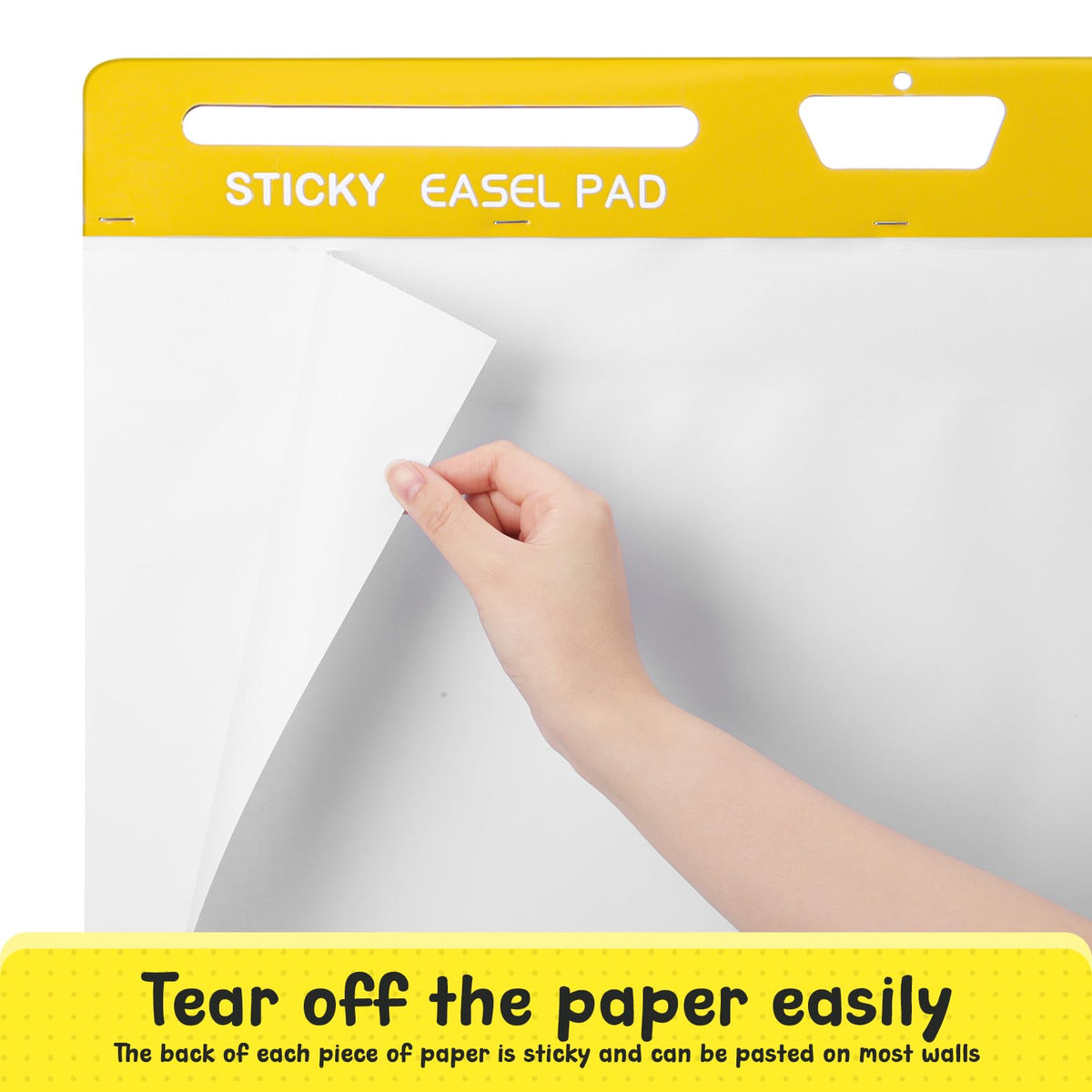 4 Pack White Sticky Easel Pad 25 x 30 in H242