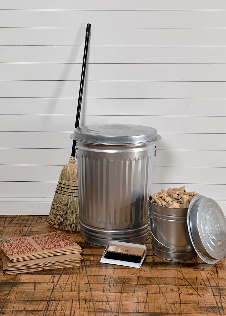 Galvanized Steel 31-Gallon Trash Can O56886