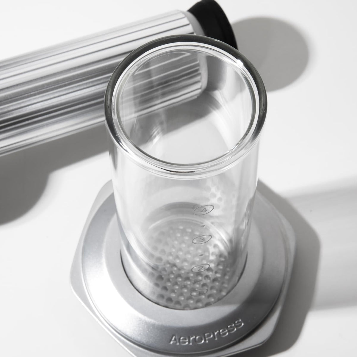 Premium Glass Stainless Steel Coffee Press I32635
