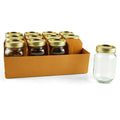 16 oz Pint Glass Mason Jars with Lids 12pk T6182