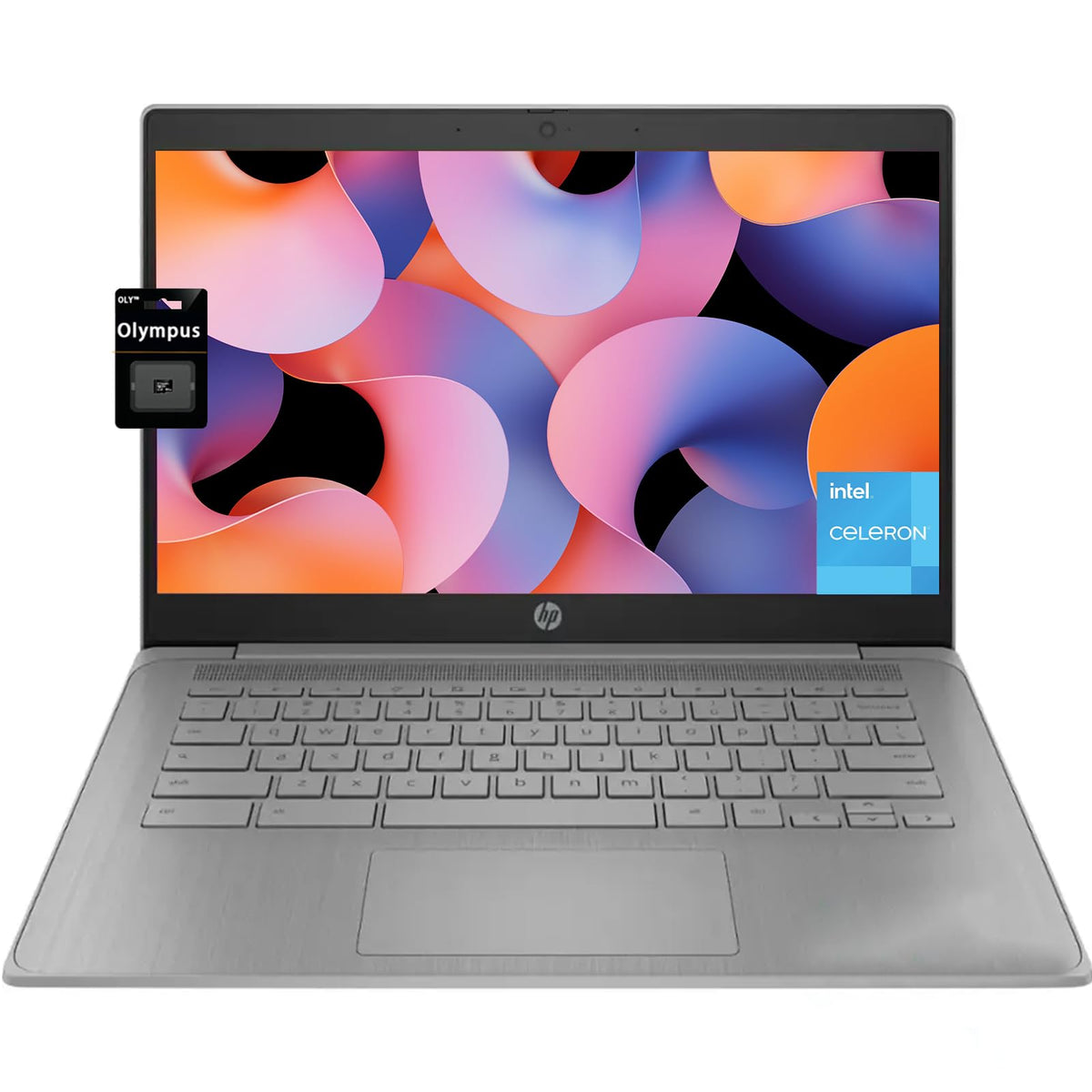 14 Laptop, Intel Celeron N4500, 4GB RAM, 192GB Storage, 14'' HD Display, Chrome OS, Grey U20968