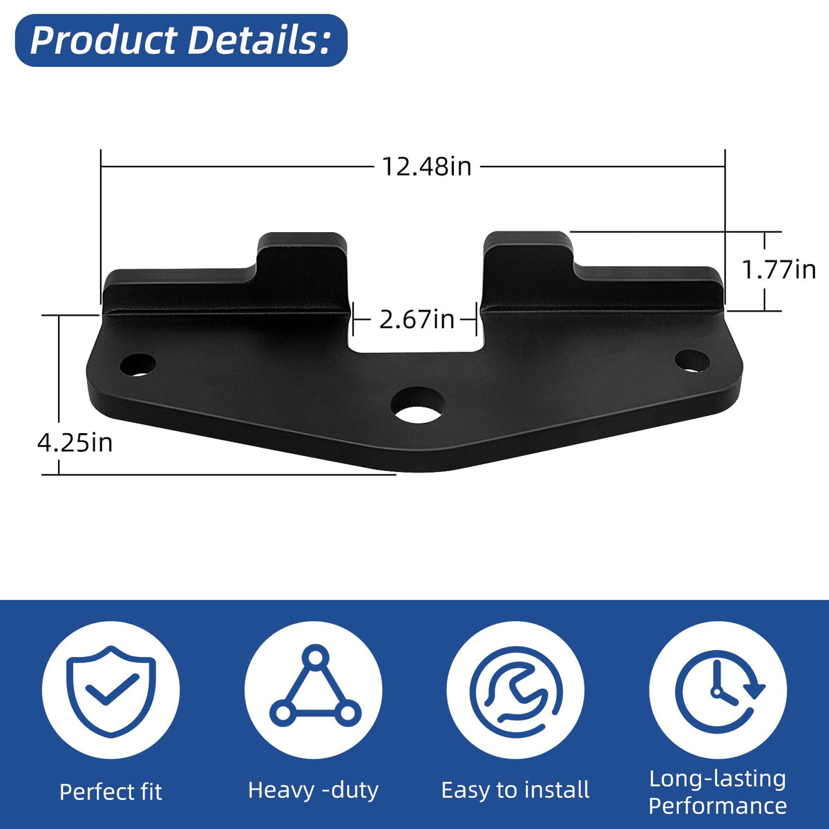 Trailer Hitch Sway Control Adapter V7467