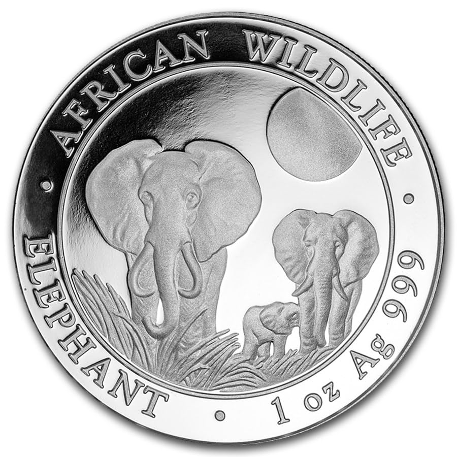 1 Oz Silver Elephant O868365
